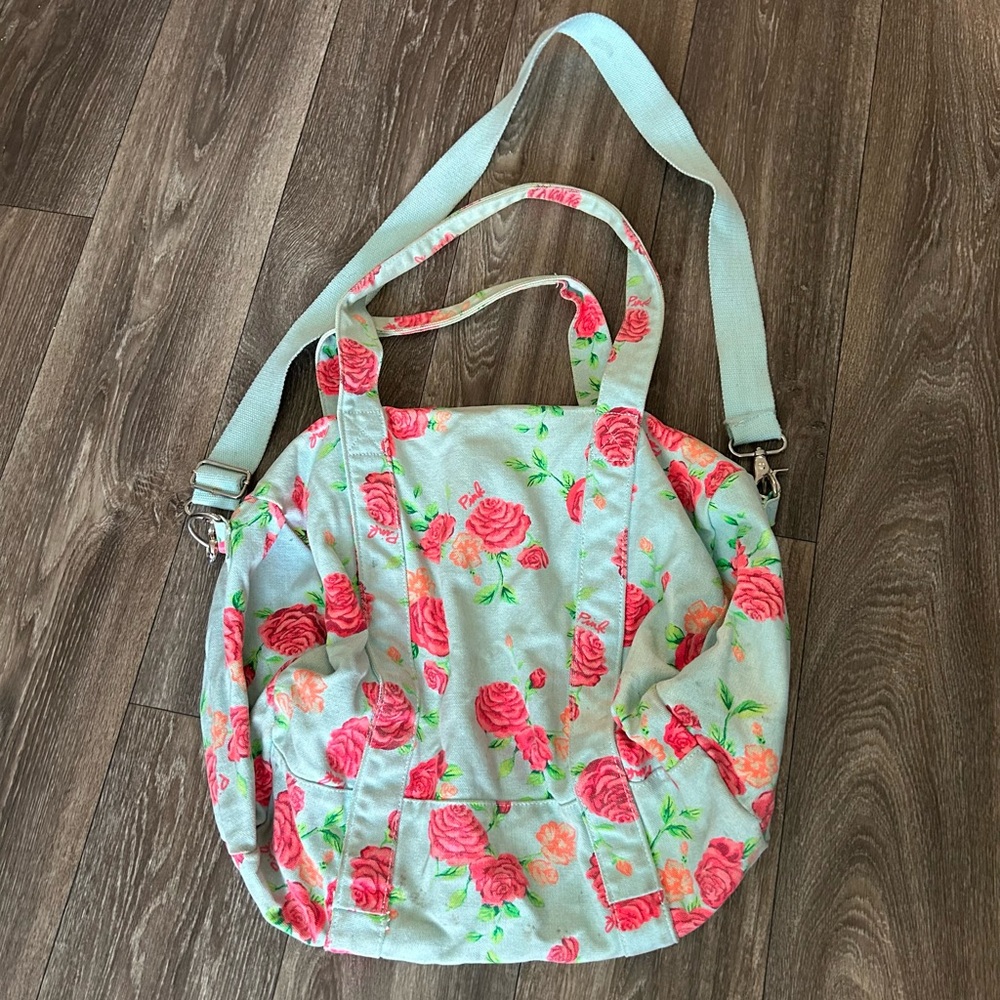 Victoria’s Secret Pink Floral Duffel - Picture 3 of 8